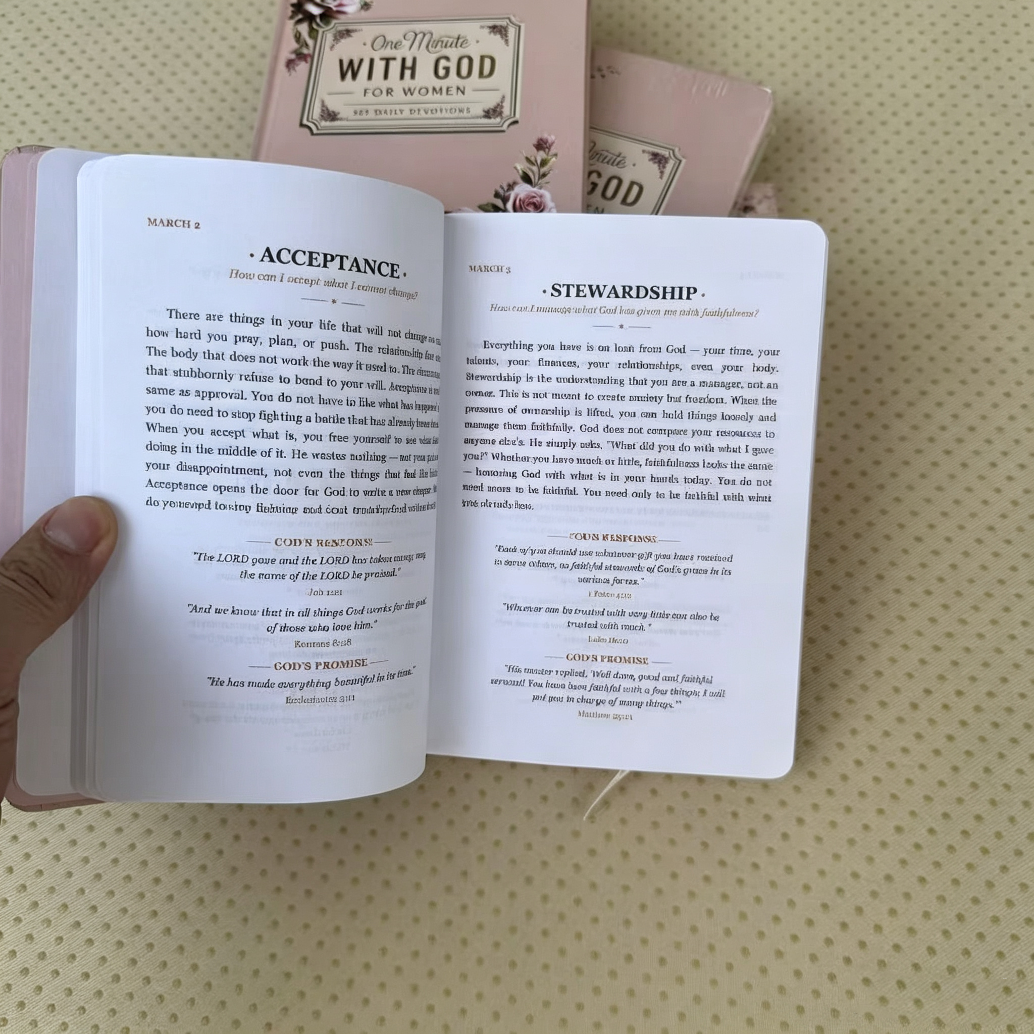 Pink Rose Cover Study Book