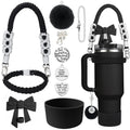 Stanley accessories suitable for 40oz braided hand-held rope bow straw cap cup cover wool ball pendant