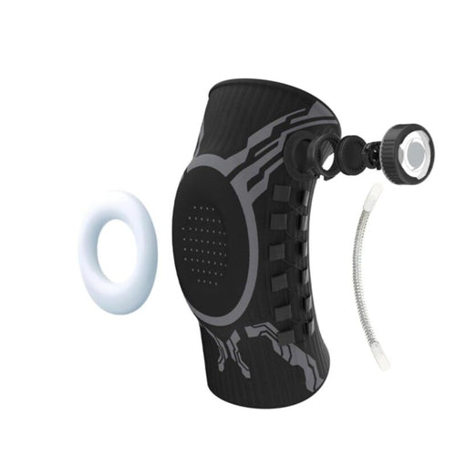 Adjustable Smart-Knob Knee Brace — Patella Gel Pad, Side Stabilizers, Compression Support for Pain Relief & Recovery