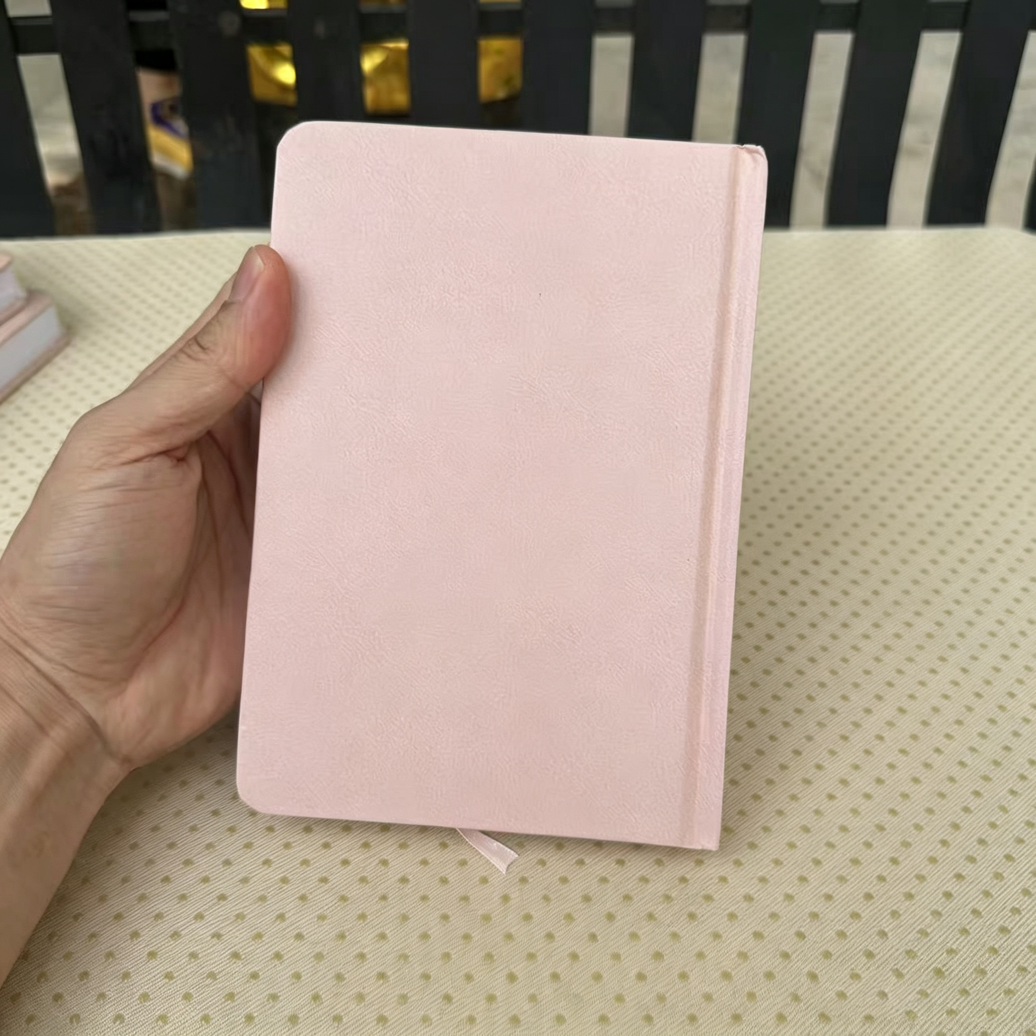 Pink Rose Cover Study Book