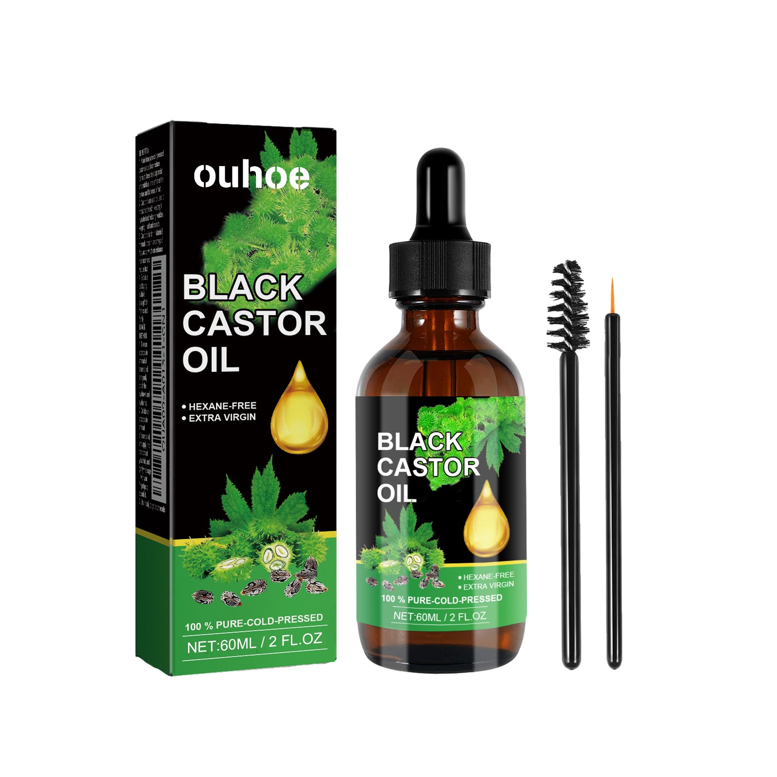 OUHOE Castor Oil Hair Conditioner, Nourishes Hair Roots Softens Hair And Prevents Loss Hair Conditioner
