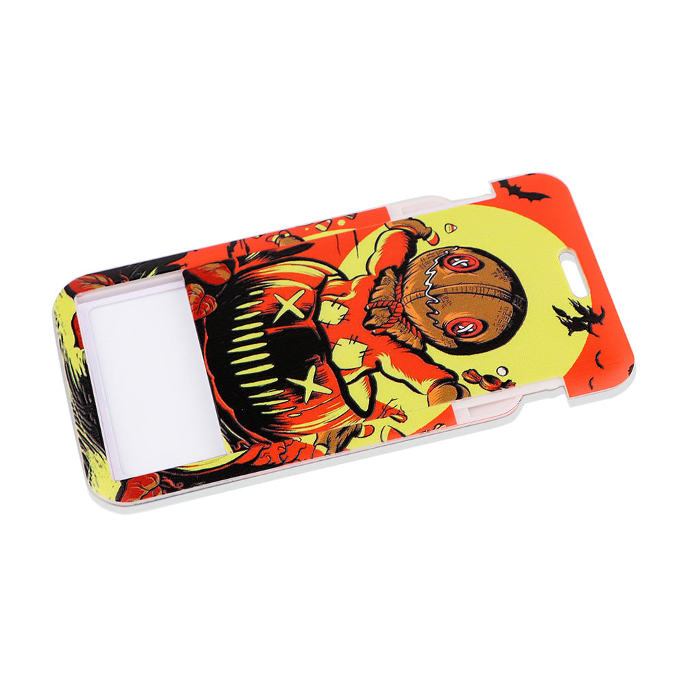 Spooky Halloween Funny Christmas Phone Strap ID Card Holder Work Badge Student Card Lanyard