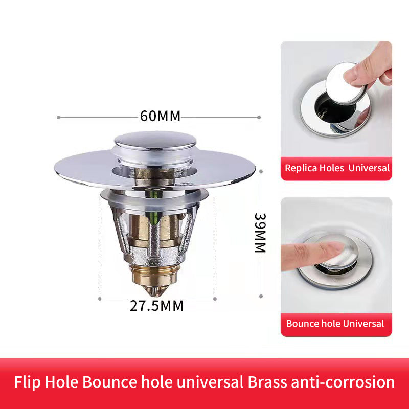 Bestlife Bathtub Sink Plug Bathroom Sink Drain Strainer Pop Up Sink Plug Stopper