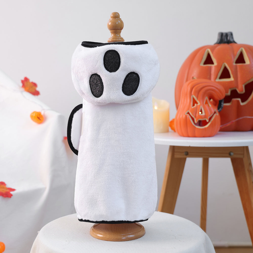 Halloween Pet Bath Towel Dog Cat Pumpkin Costume Robe Pet Supplies for Small Dogs
